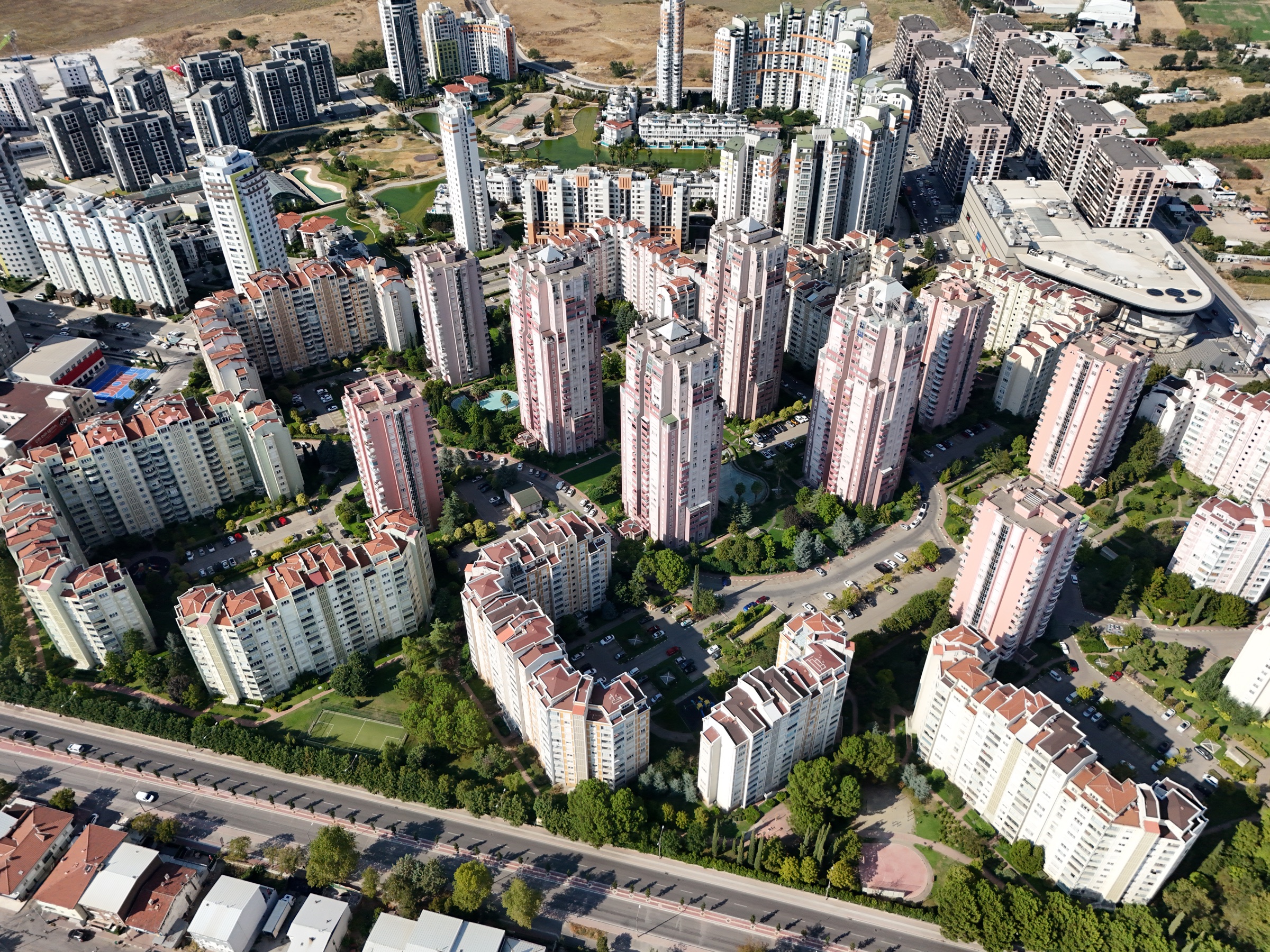 Yaseminpark · Havadan görünüm